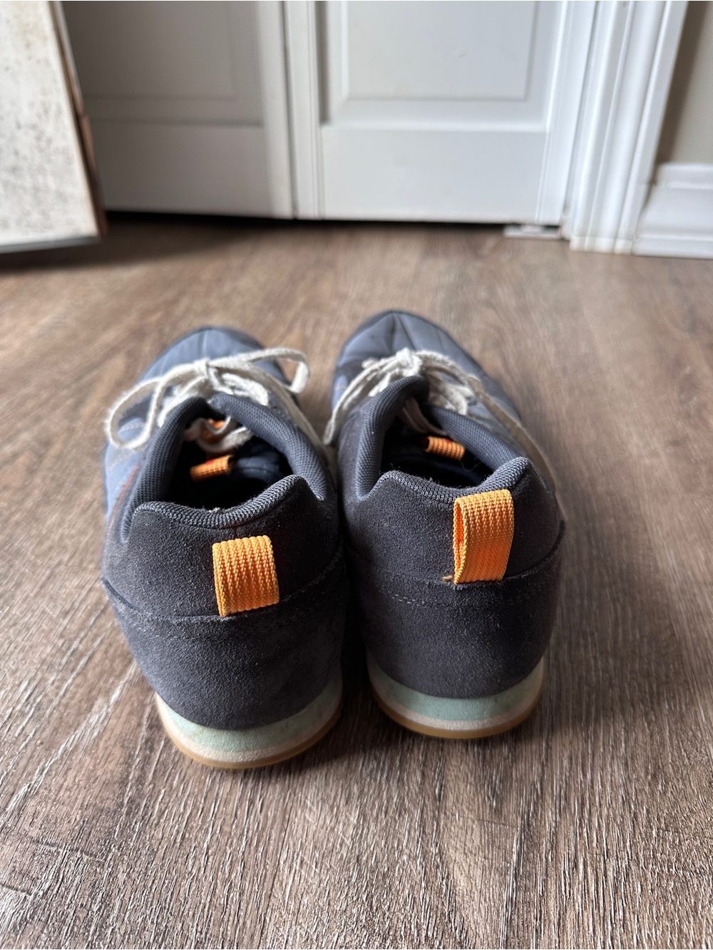 Merrell Alpine Sneaker Men's Gray Blue Orange Size 10.5 - Picture 4 of 9